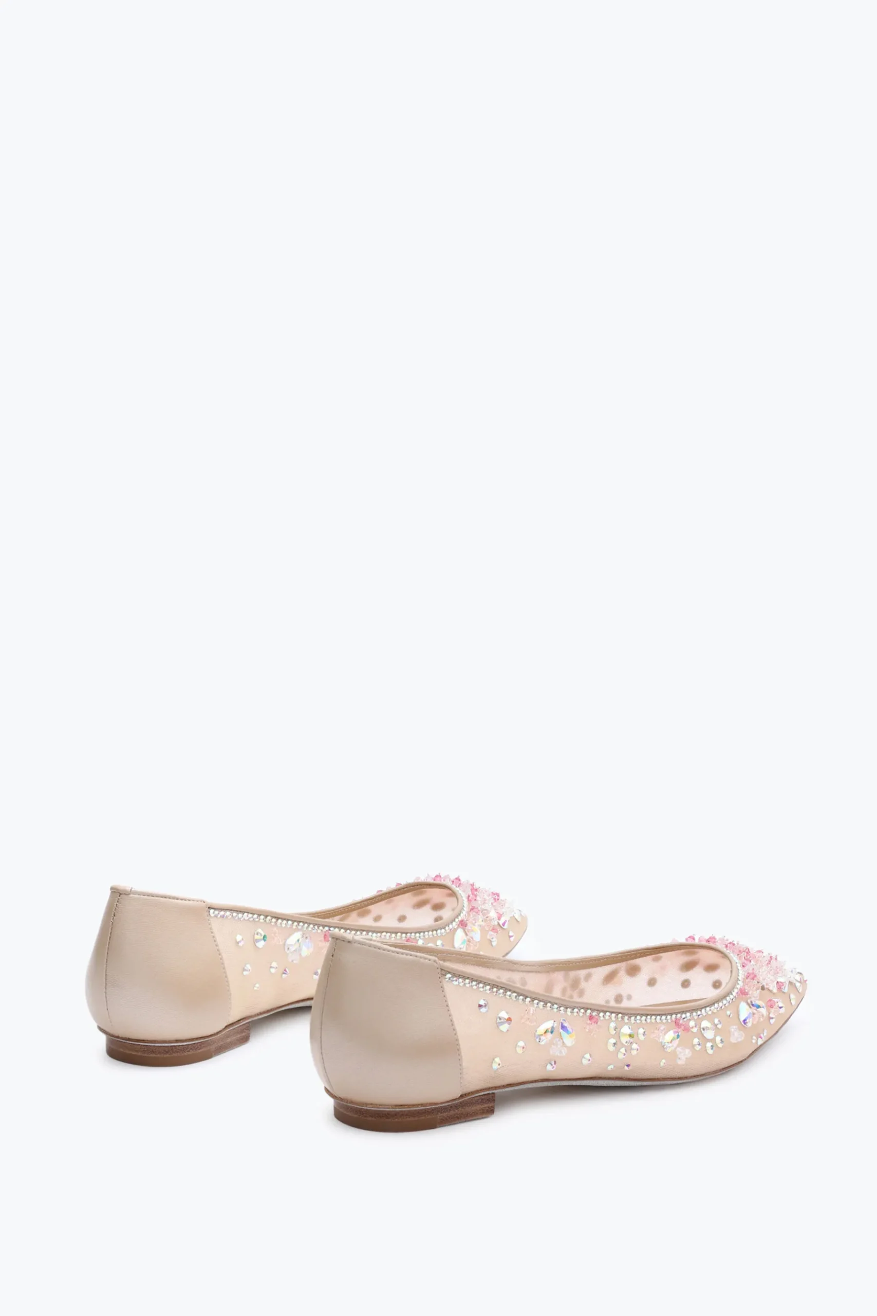 Per Le Invitate|Per Le Damigelle^Rene Caovilla Ballerina Cinderella Champagne 10 ROSA