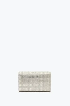 Clutch|Clutch^Rene Caovilla Clutch Gioiello Argento Aida Grigio