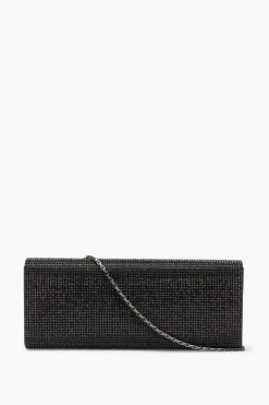 Clutch|Clutch^Rene Caovilla Clutch Zafira Nera Con Cristalli All-Over Nero