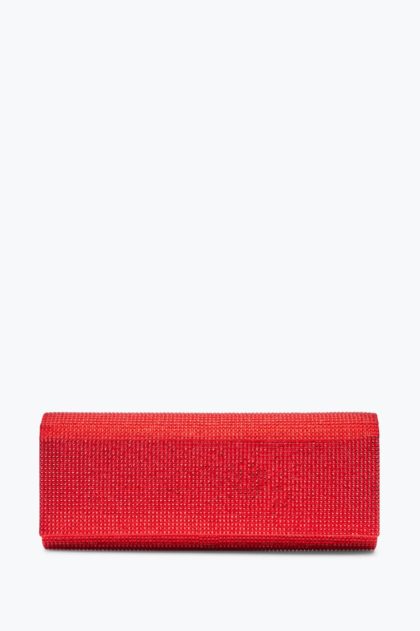 Clutch|Clutch^Rene Caovilla Clutch Zafira Rossa Con Cristalli All-Over Rosso