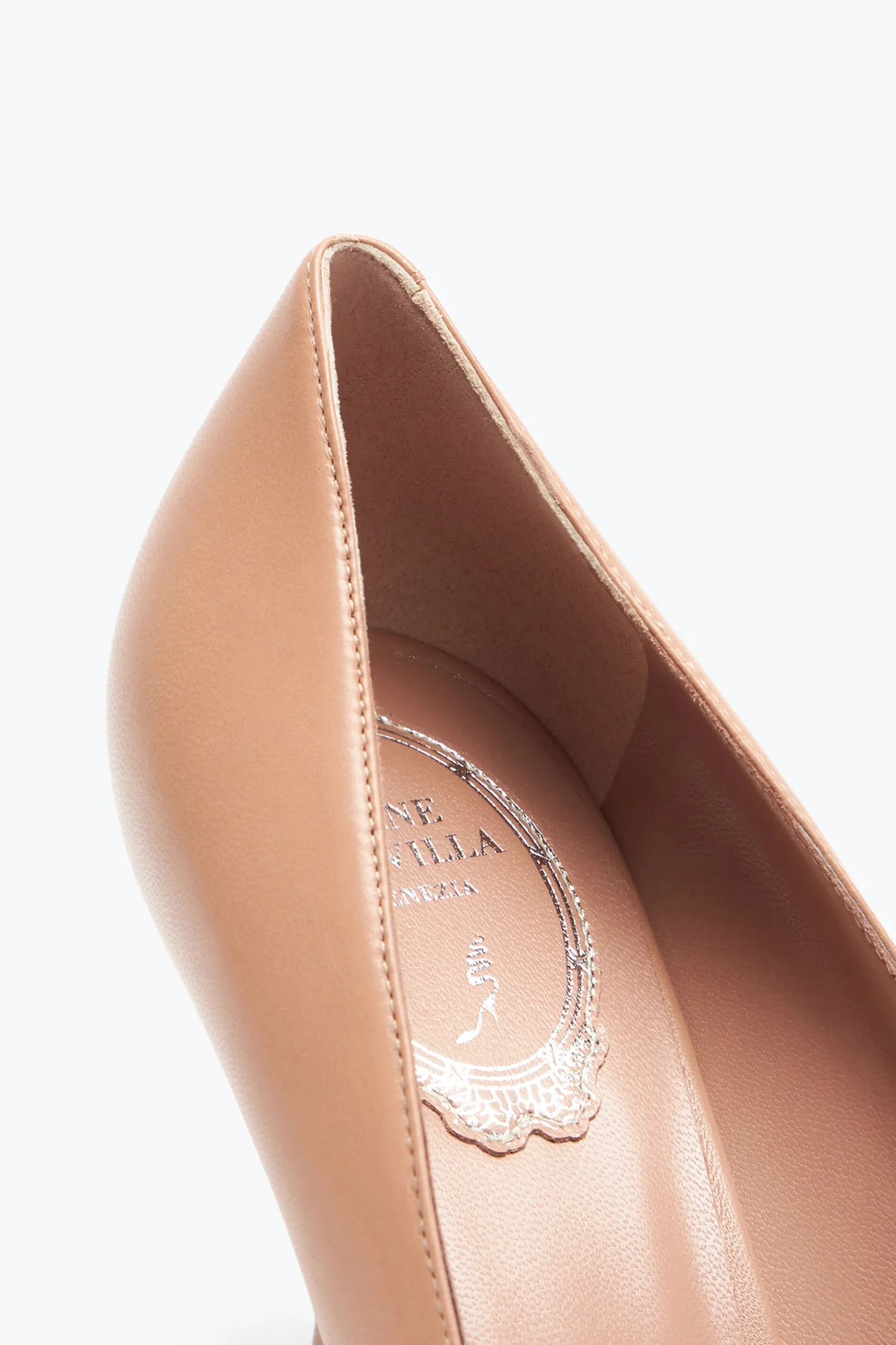 Décolleté^Rene Caovilla Décolleté Candice 80 Oro Rosa