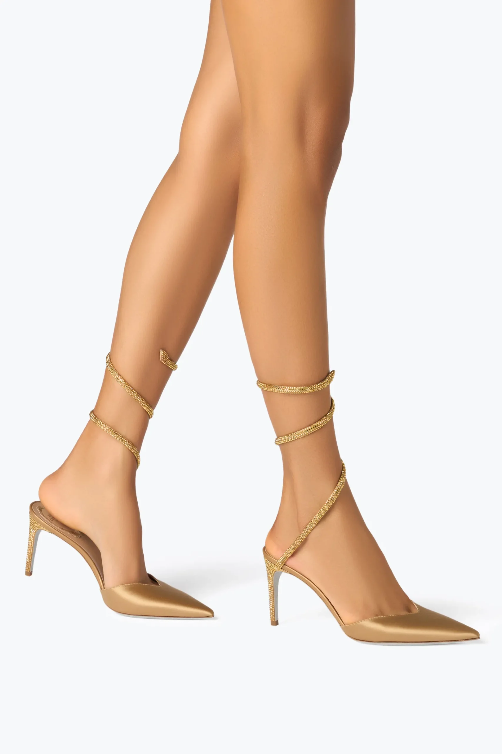 Per Le Invitate|Icone^Rene Caovilla Décolleté Cleo 80 Champagne