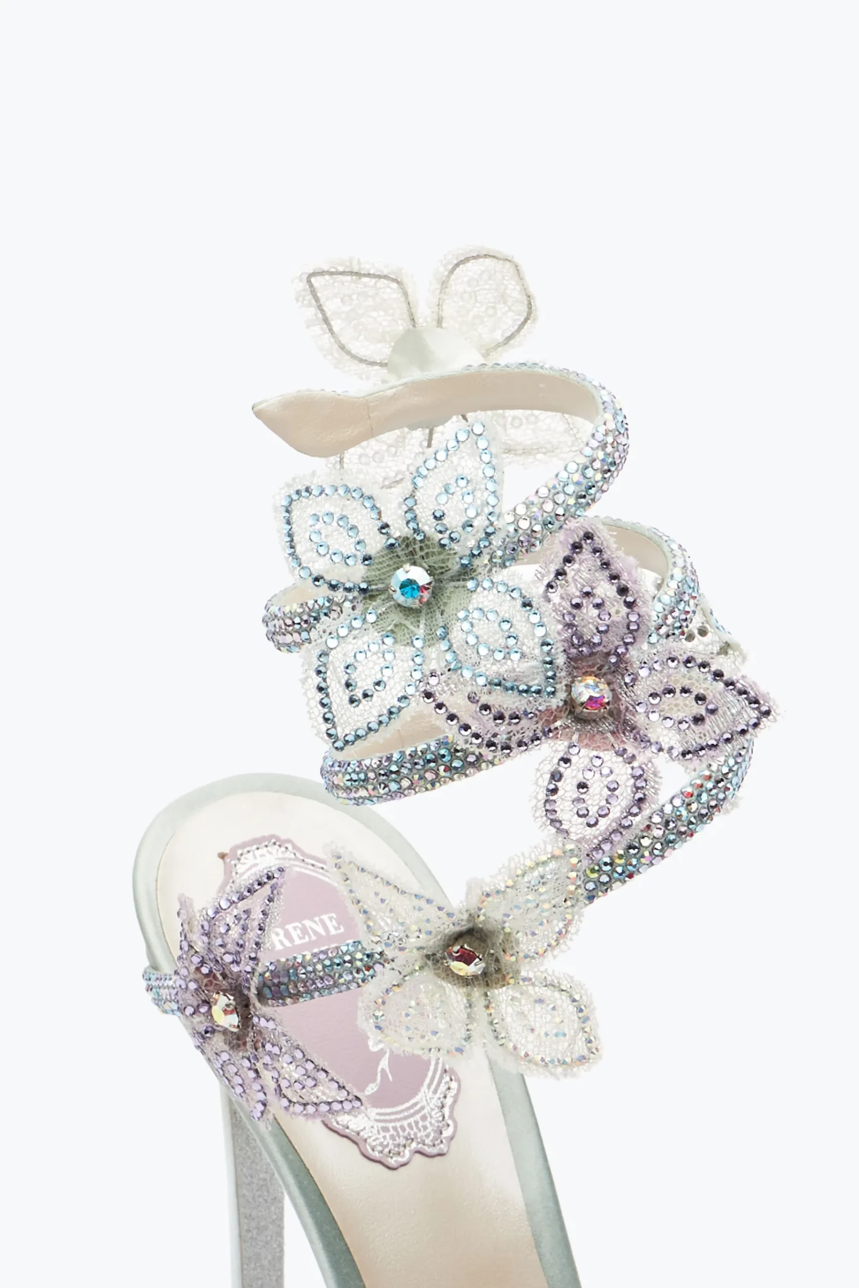 Décolleté^Rene Caovilla Décolleté Floriane 105 Azzurro Polvere