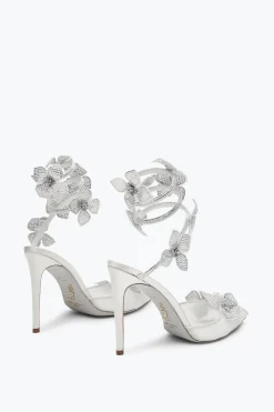 Collezione Sposa|Décolleté^Rene Caovilla Décolleté Floriane Bianca 105 Bianco
