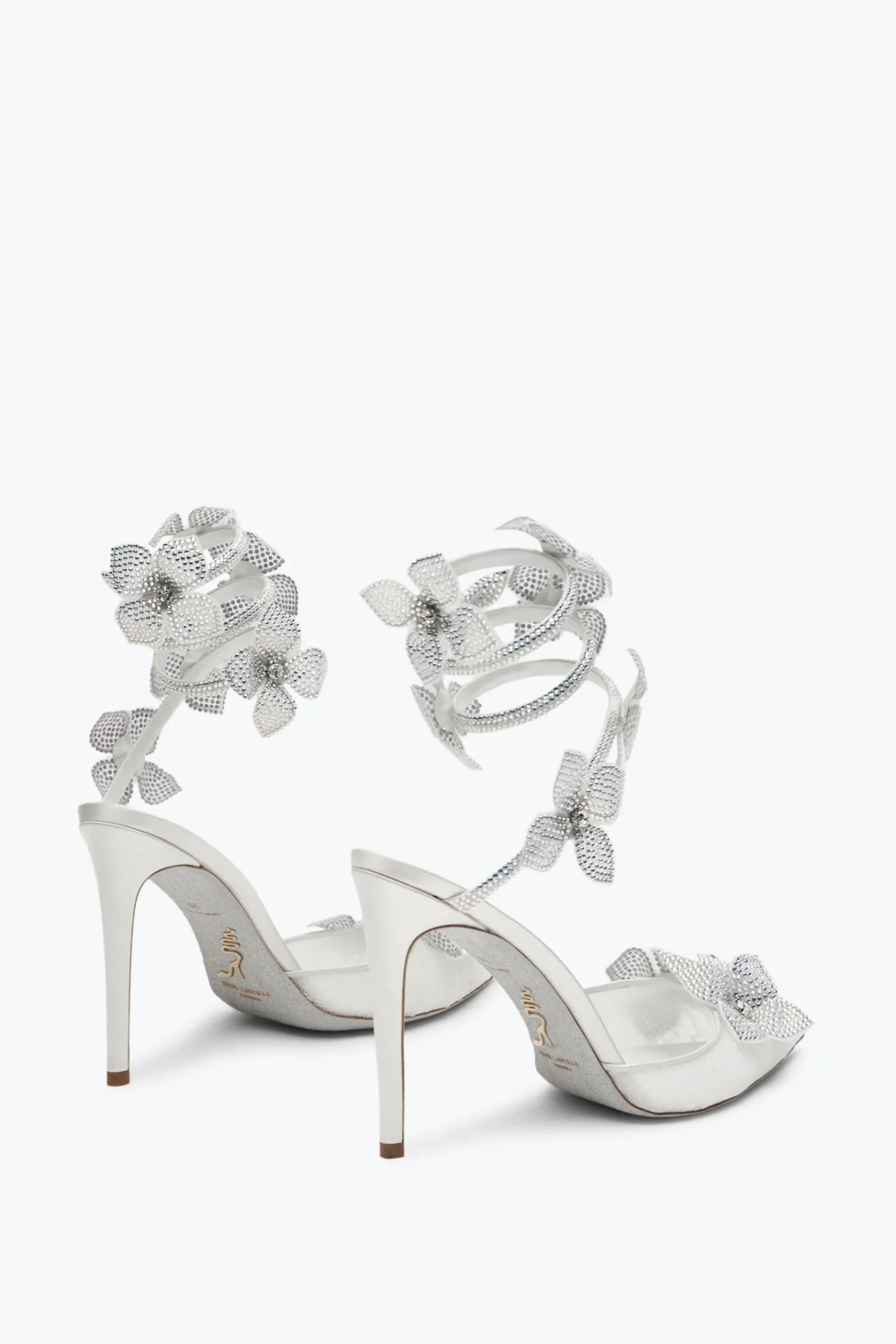 Collezione Sposa|Décolleté^Rene Caovilla Décolleté Floriane Bianca 105 Bianco