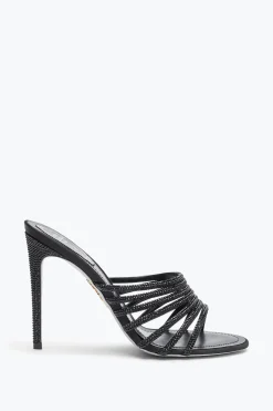 Mule^Rene Caovilla MULE FULL TRIM NERA 105 Nero