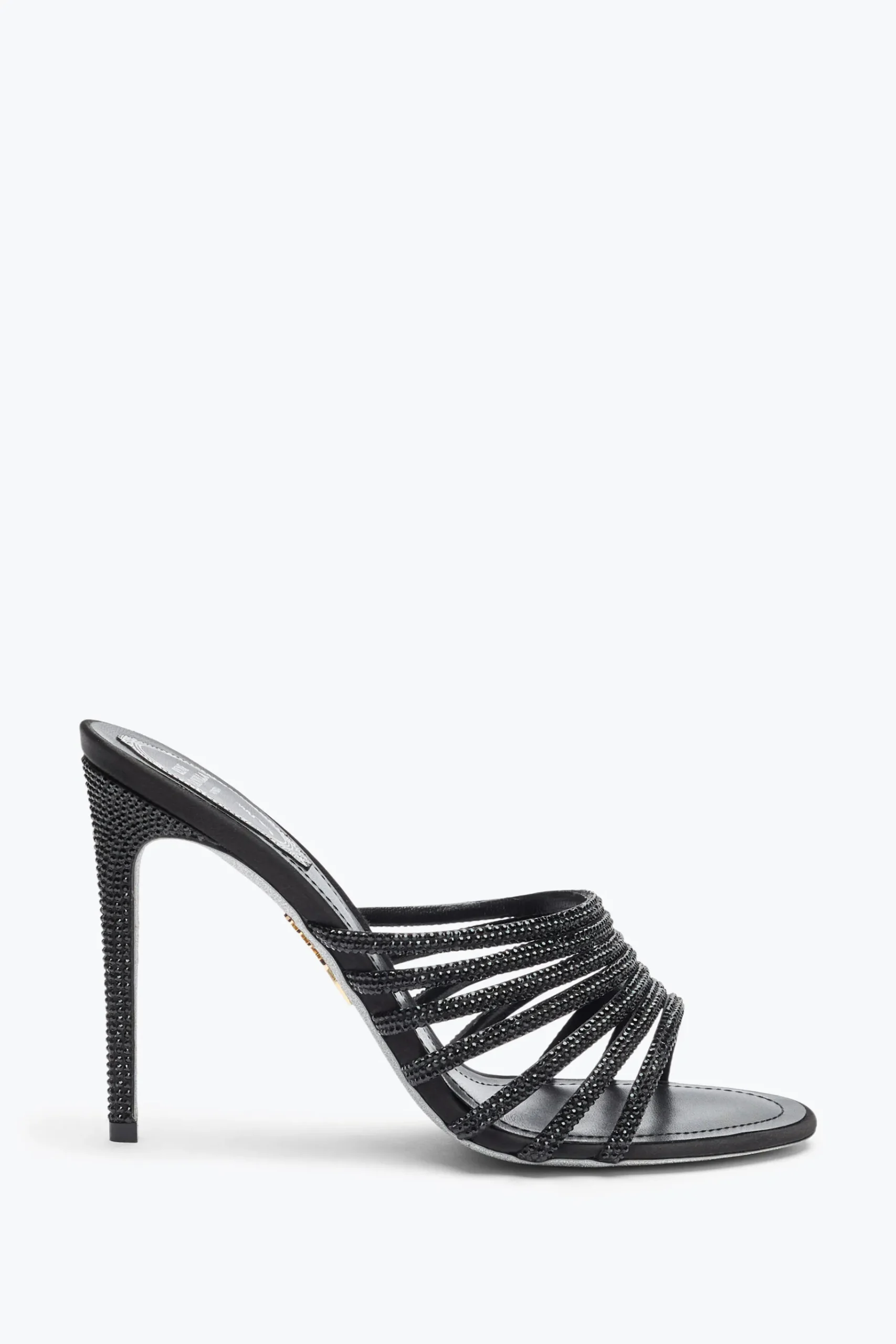 Mule^Rene Caovilla MULE FULL TRIM NERA 105 Nero