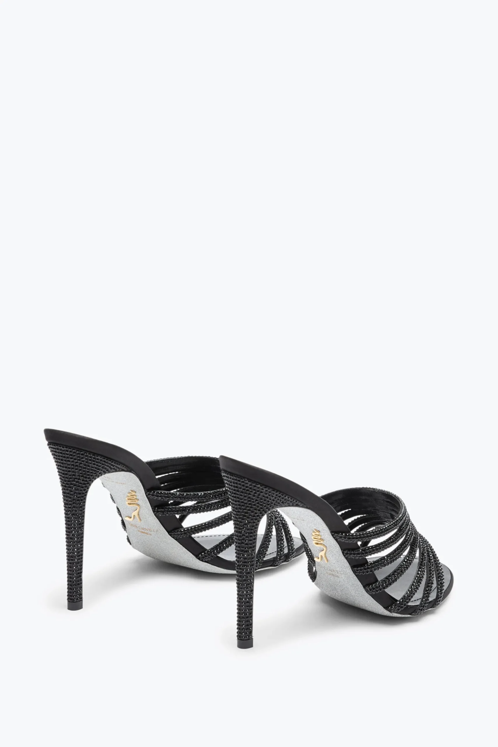 Mule^Rene Caovilla MULE FULL TRIM NERA 105 Nero