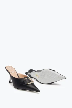 Mule^Rene Caovilla MULE MARTHA NERA 80 Nero