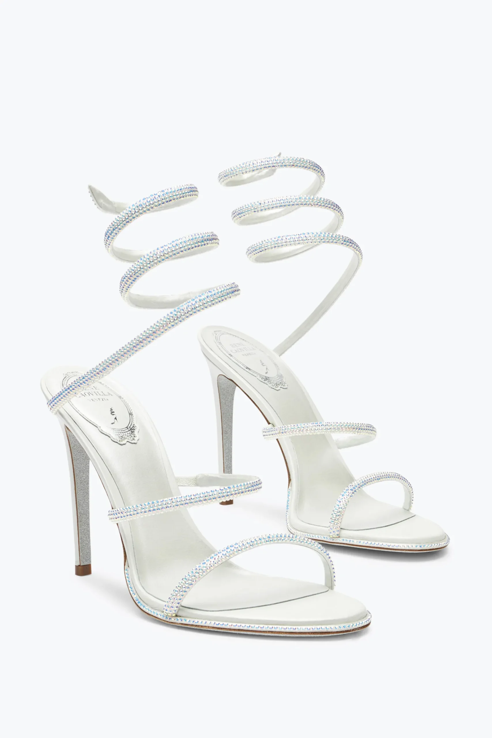 Icone|Sandali^Rene Caovilla Sandali Con Strass Cleo Bianco
