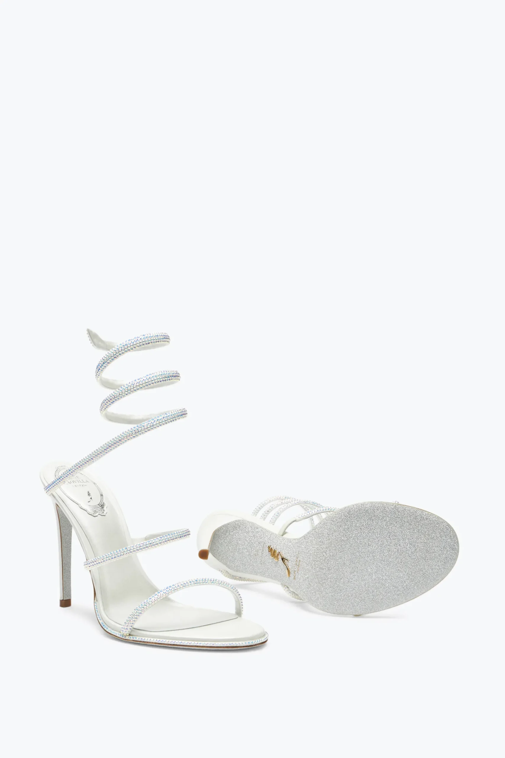 Icone|Sandali^Rene Caovilla Sandali Con Strass Cleo Bianco