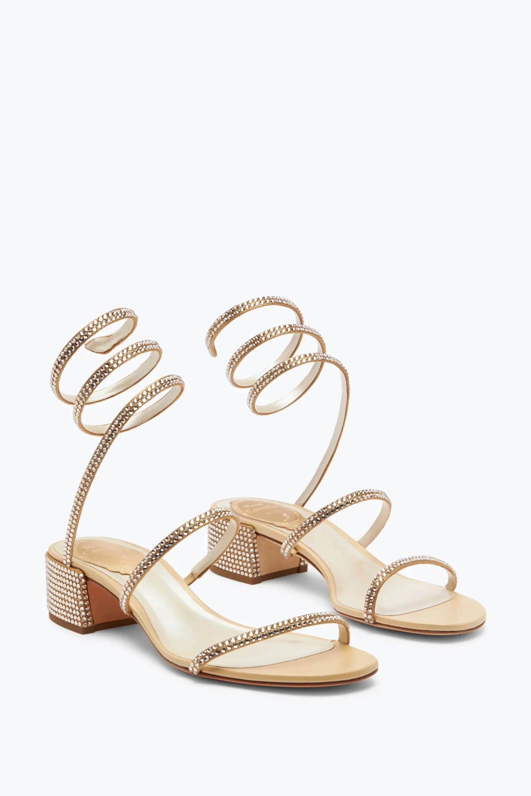 Per Le Invitate|Sandali^Rene Caovilla Sandali Eleganti Cleo Beige