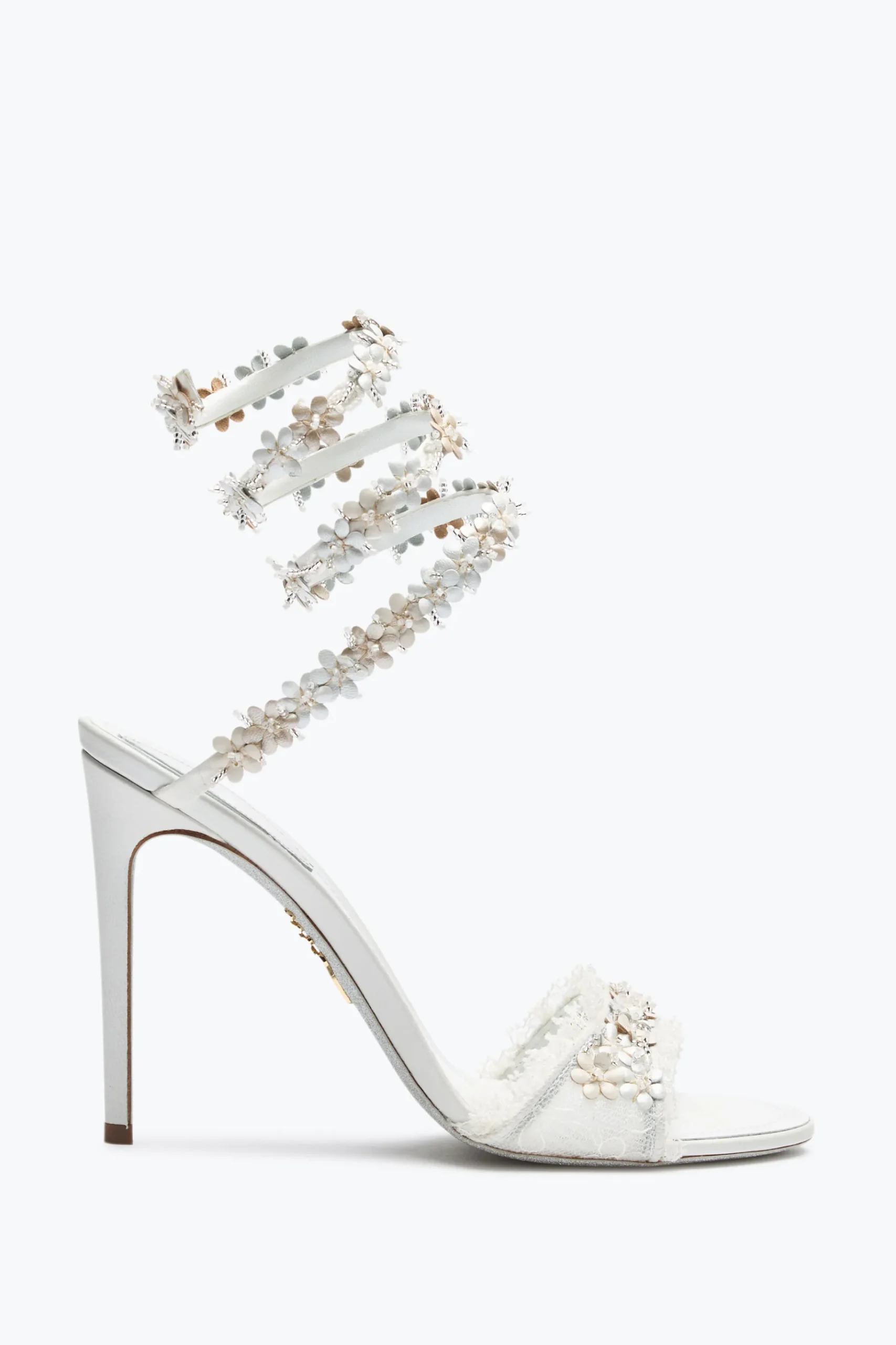 Collezione Sposa|Sandali^Rene Caovilla SANDALO BLOOM 105 Bianco