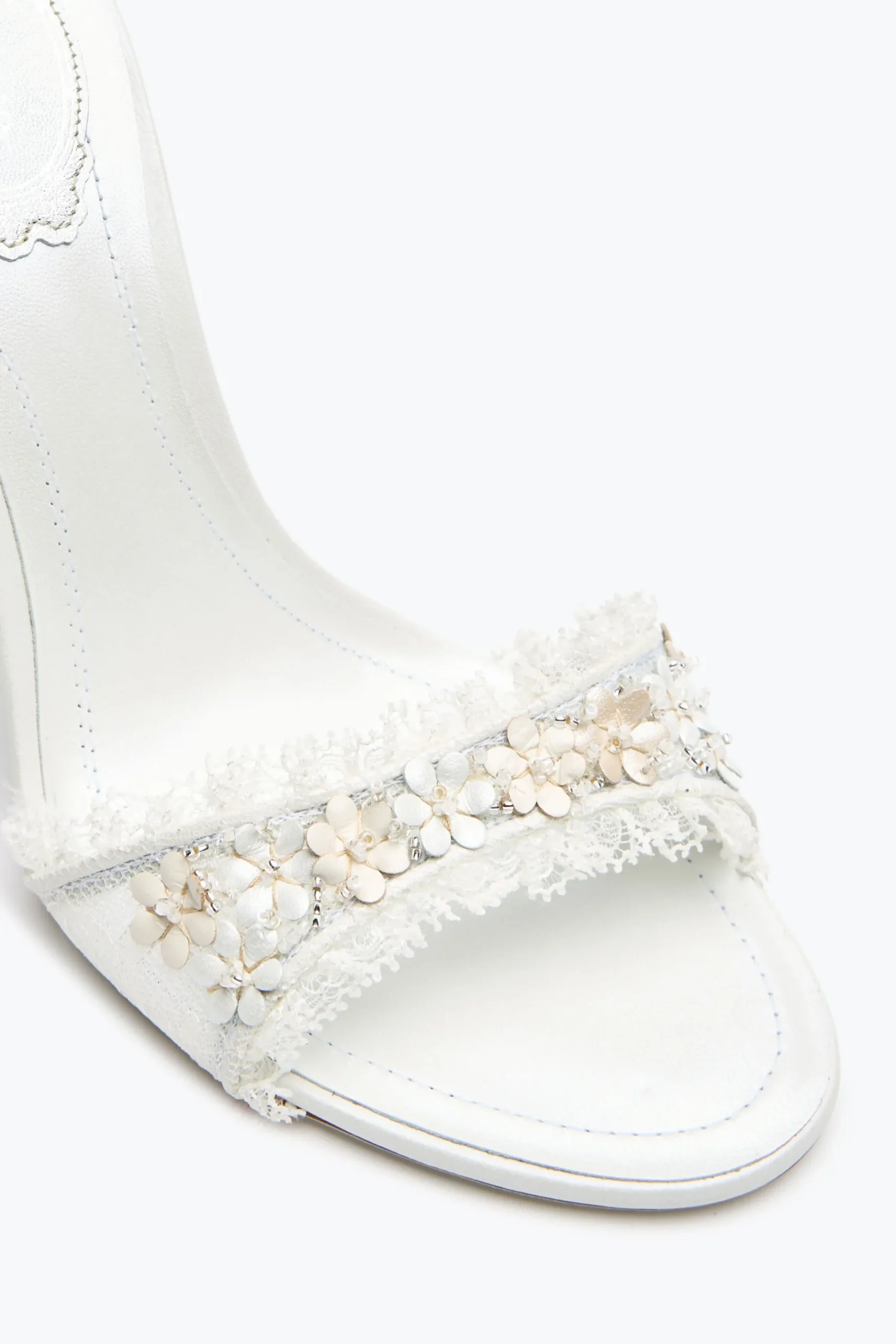 Collezione Sposa|Sandali^Rene Caovilla SANDALO BLOOM 105 Bianco