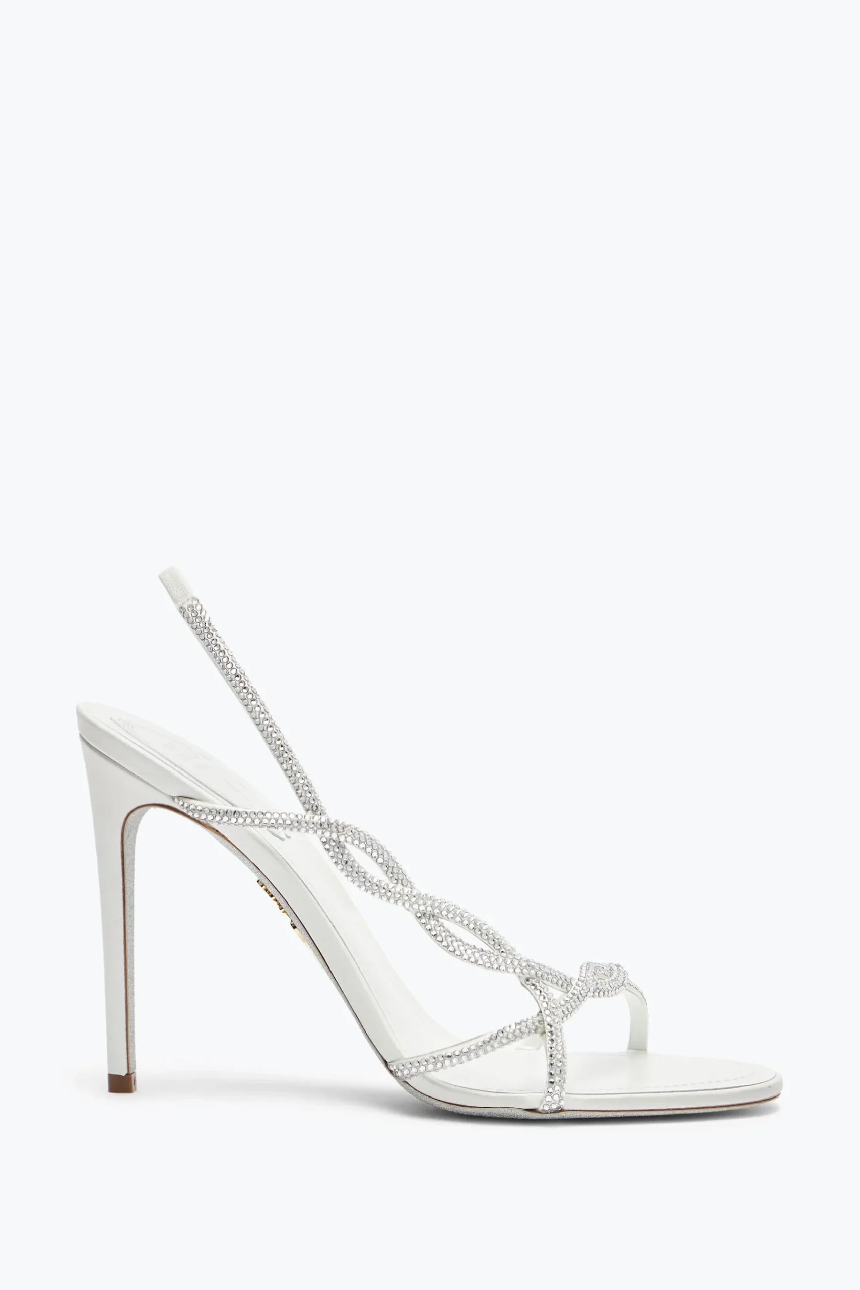 Collezione Sposa|Sandali^Rene Caovilla SANDALO BRAID AVORIO 105 Bianco