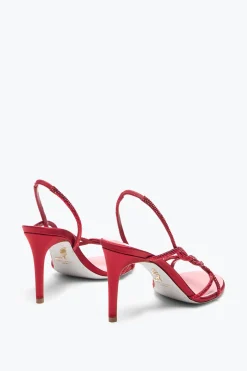 Sandali^Rene Caovilla SANDALO BRAID 80 Rosso