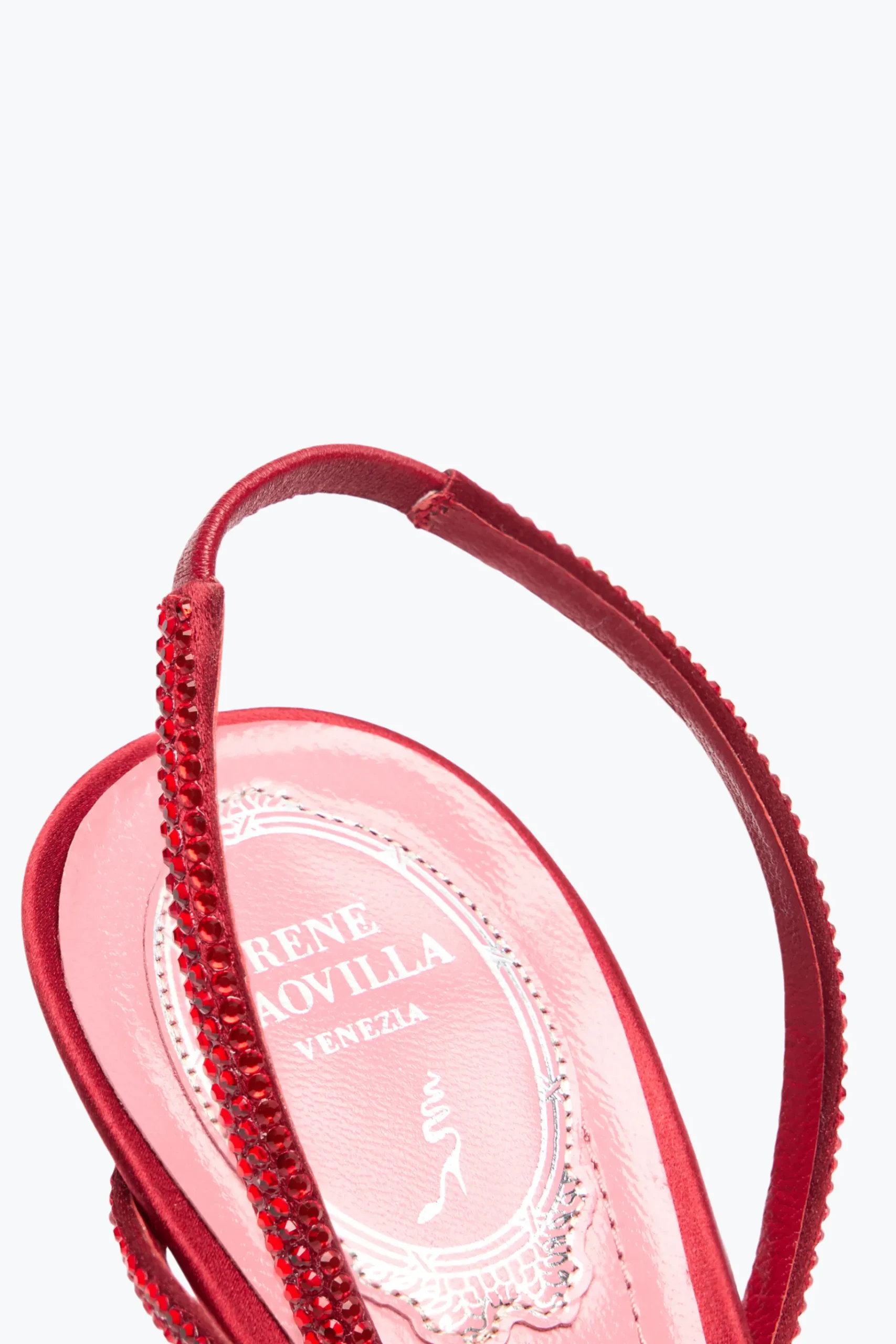 Sandali^Rene Caovilla SANDALO BRAID 80 Rosso