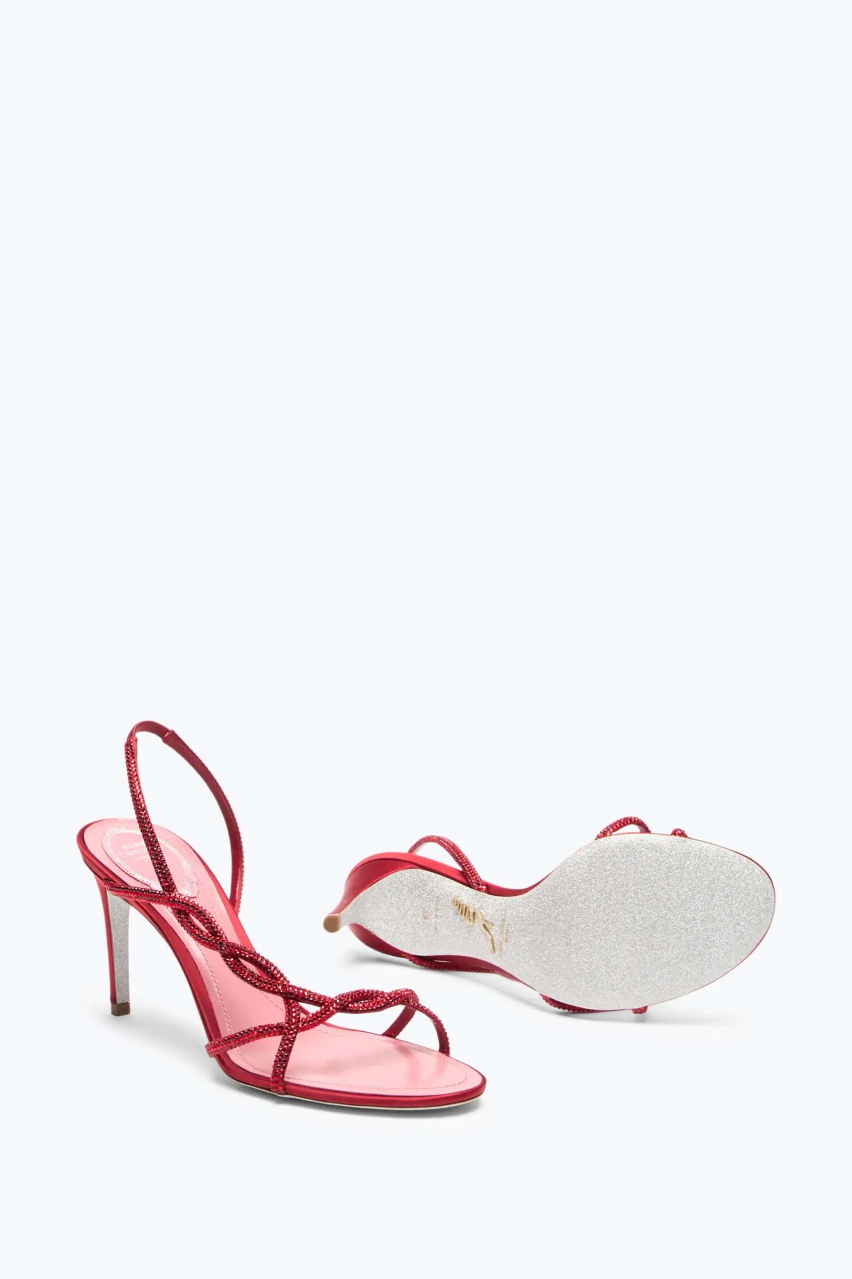 Sandali^Rene Caovilla SANDALO BRAID 80 Rosso