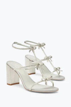Sandali^Rene Caovilla Sandalo Caterina Argento Con Cristalli 80 Grigio