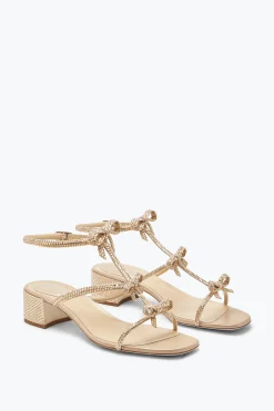 Per Le Invitate|Sandali^Rene Caovilla Sandalo Caterina Con Cristalli 35 Beige