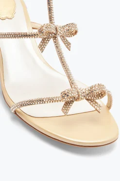 Per Le Invitate|Sandali^Rene Caovilla Sandalo Caterina Con Cristalli 35 Beige