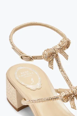 Per Le Invitate|Sandali^Rene Caovilla Sandalo Caterina Con Cristalli 35 Beige