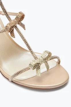 Per Le Damigelle|Sandali^Rene Caovilla Sandalo Caterina Oro 80 Beige