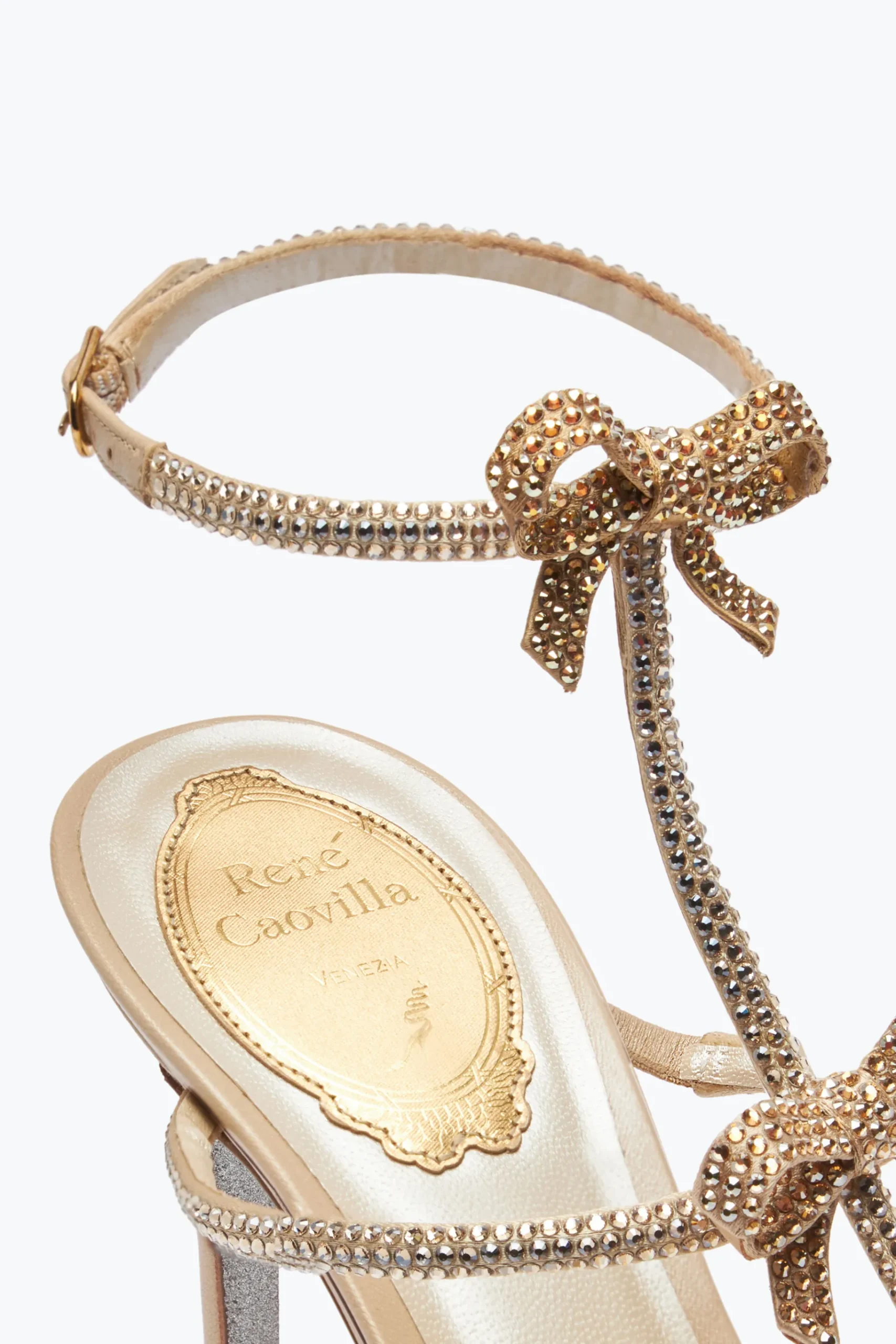 Per Le Damigelle|Sandali^Rene Caovilla Sandalo Caterina Oro 80 Beige