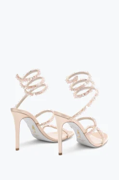 Per Le Invitate|Sandali^Rene Caovilla Sandalo Cinderella Con Serpente 105 Nude