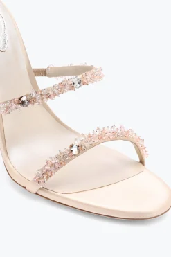 Per Le Invitate|Sandali^Rene Caovilla Sandalo Cinderella Con Serpente 105 Nude