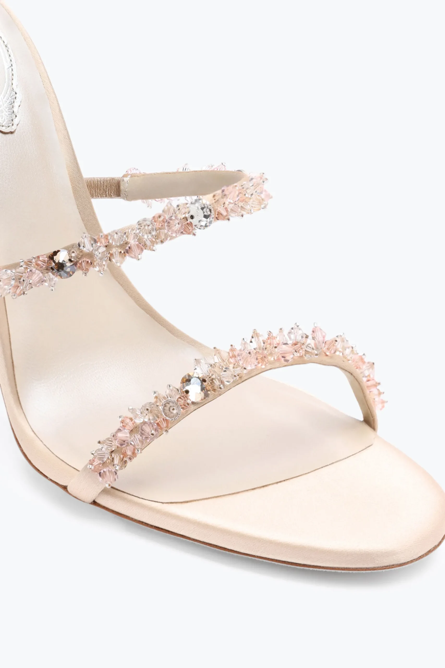 Per Le Invitate|Sandali^Rene Caovilla Sandalo Cinderella Con Serpente 105 Nude
