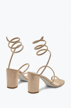 Per Le Invitate|Per Le Damigelle^Rene Caovilla Sandalo Cleo Con Cristalli 80 Beige