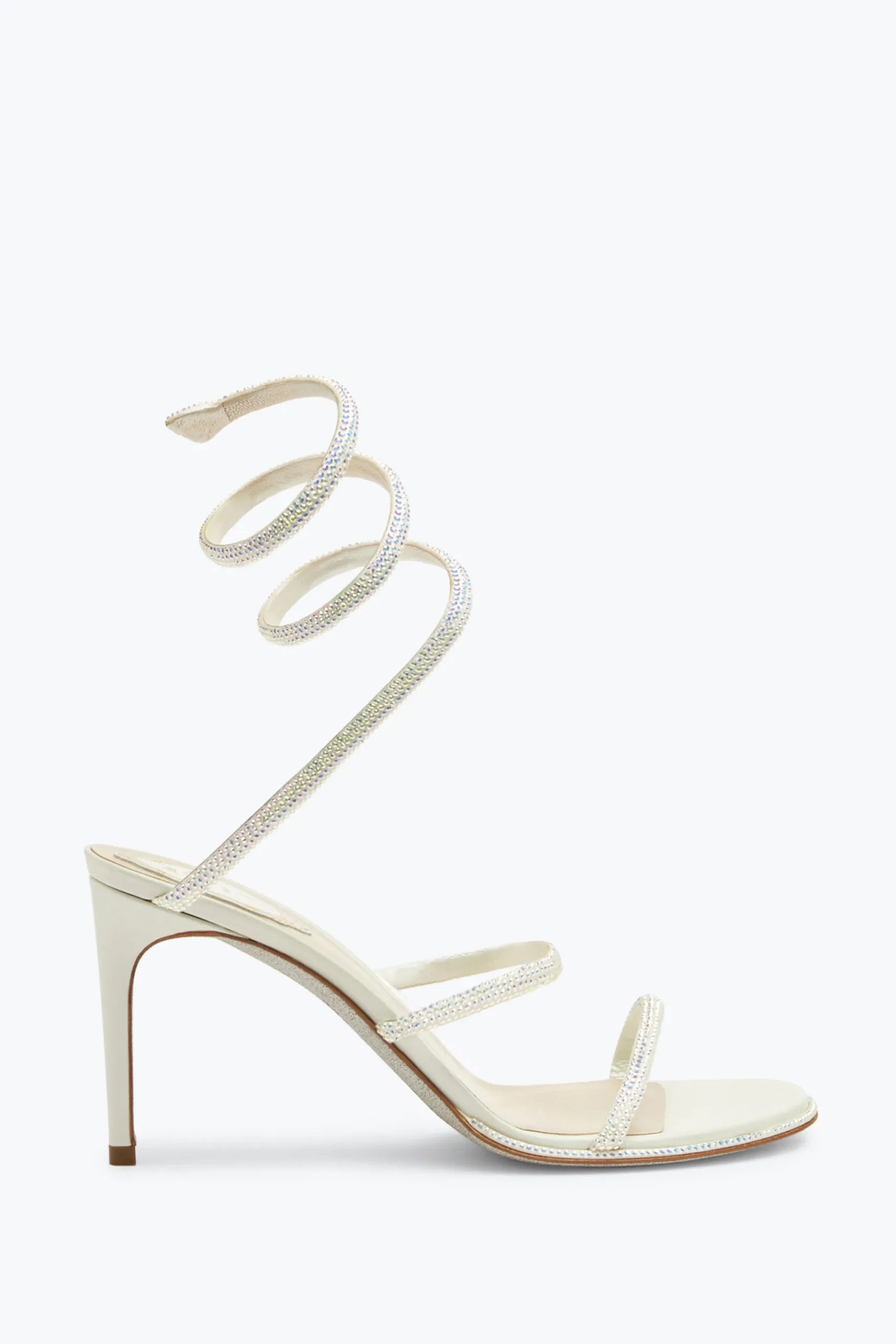 Collezione Sposa|Icone^Rene Caovilla Sandalo Cleo 80 Bianco