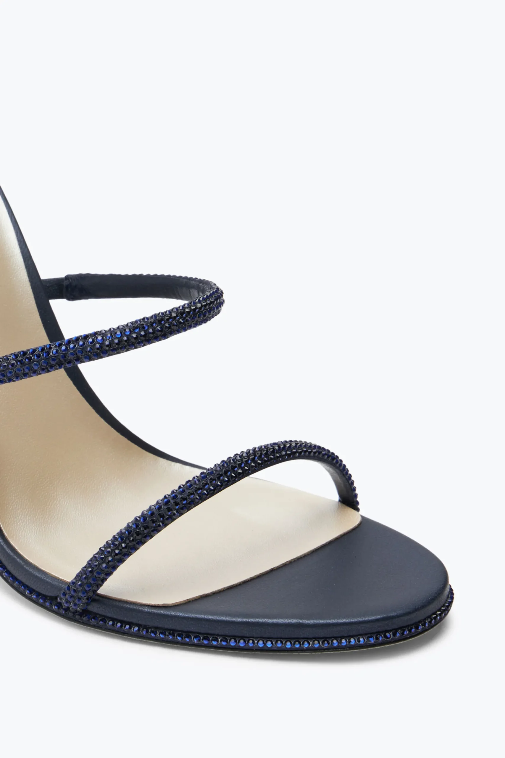 Icone|Sandali^Rene Caovilla Sandalo Cleo Notte Con Cristalli 105 Blu