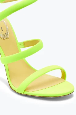 Sandali^Rene Caovilla Sandalo Cleo Fluo 105 Giallo