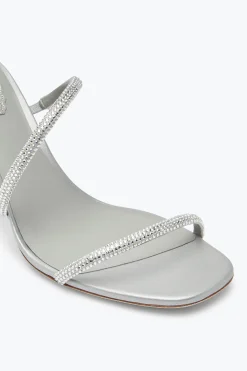 Per Le Damigelle|Sandali^Rene Caovilla Sandalo Cleo Con Cristalli 80 Grigio