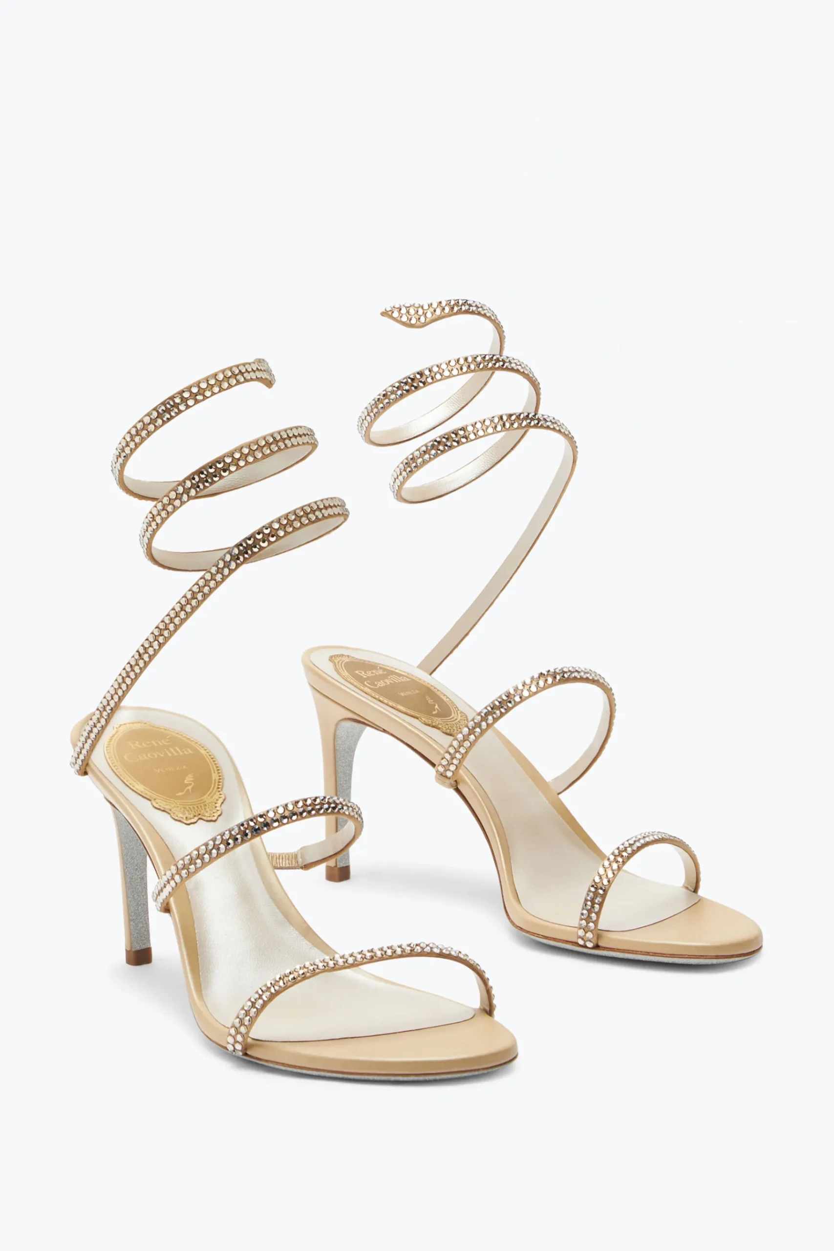 Icone|Sandali^Rene Caovilla Sandalo Cleo Nude 80 Beige