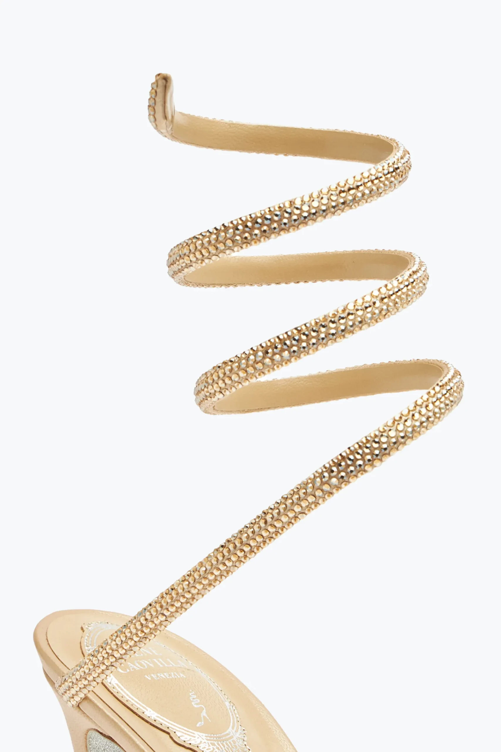 Per Le Invitate|Icone^Rene Caovilla Sandalo Cleo Oro 105 Beige