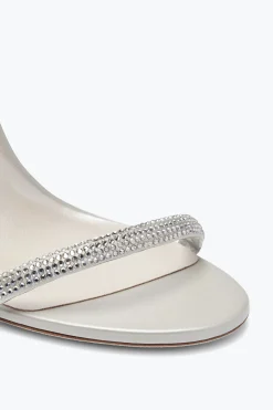 Per Le Damigelle|Icone^Rene Caovilla Sandalo Ellabrita Argento Con Cristalli 80 Grigio