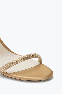 Per Le Damigelle|Icone^Rene Caovilla Sandalo Ellabrita Con Cristalli 80 Beige