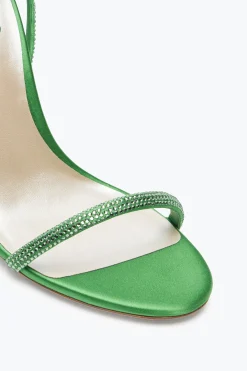 Icone|Sandali^Rene Caovilla Sandalo Ellabrita Con Cristalli 105 Verde