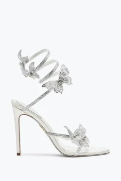 Collezione Sposa|Sandali^Rene Caovilla SANDALO FAIRY AVORIO 105 Bianco