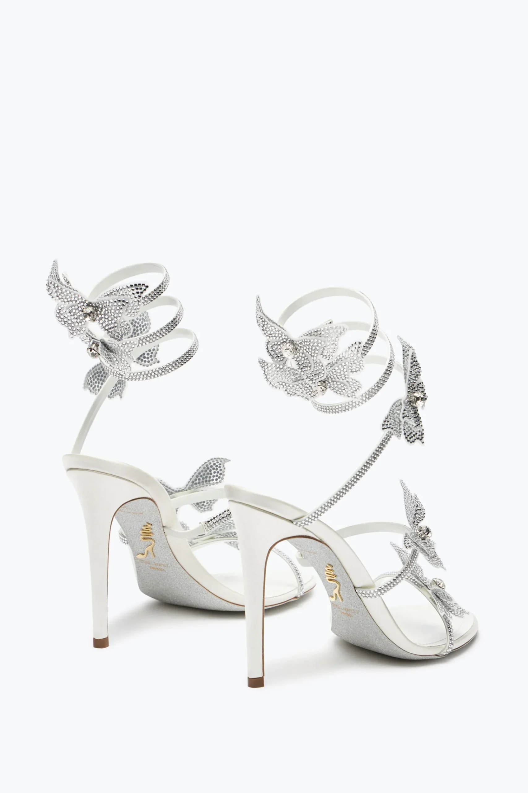Collezione Sposa|Sandali^Rene Caovilla SANDALO FAIRY AVORIO 105 Bianco