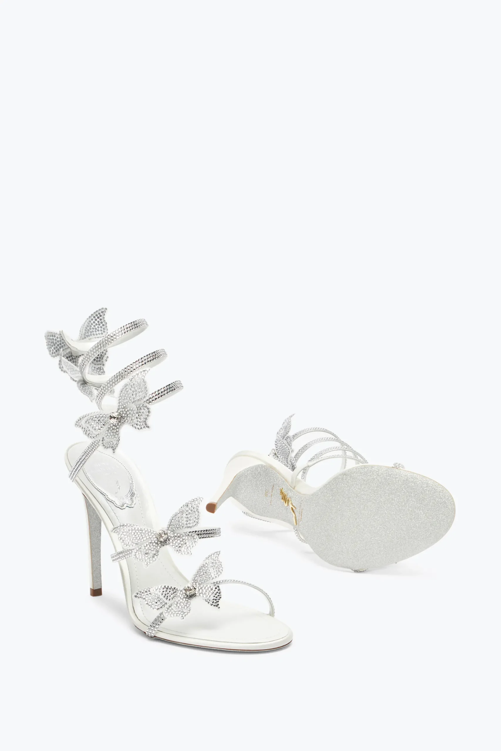 Collezione Sposa|Sandali^Rene Caovilla SANDALO FAIRY AVORIO 105 Bianco