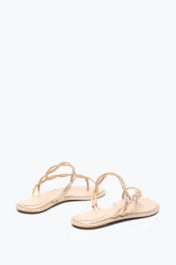 Per Le Invitate|Collezione Sposa^Rene Caovilla SANDALO FLAT BRAID 10 Nude