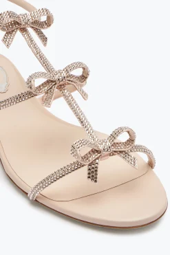 Flat|Sandali^Rene Caovilla Sandalo Flat Caterina 10 Nude