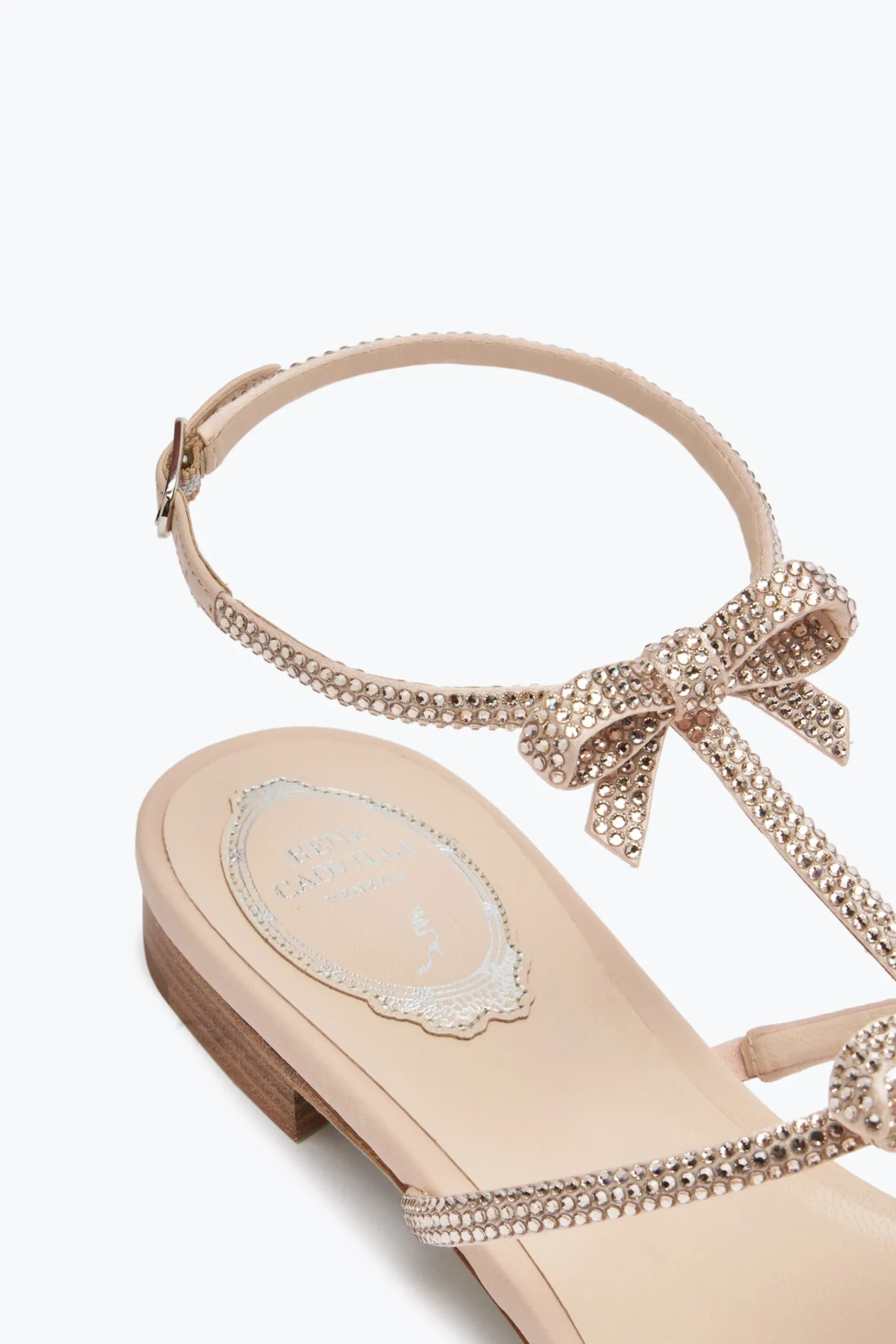 Flat|Sandali^Rene Caovilla Sandalo Flat Caterina 10 Nude