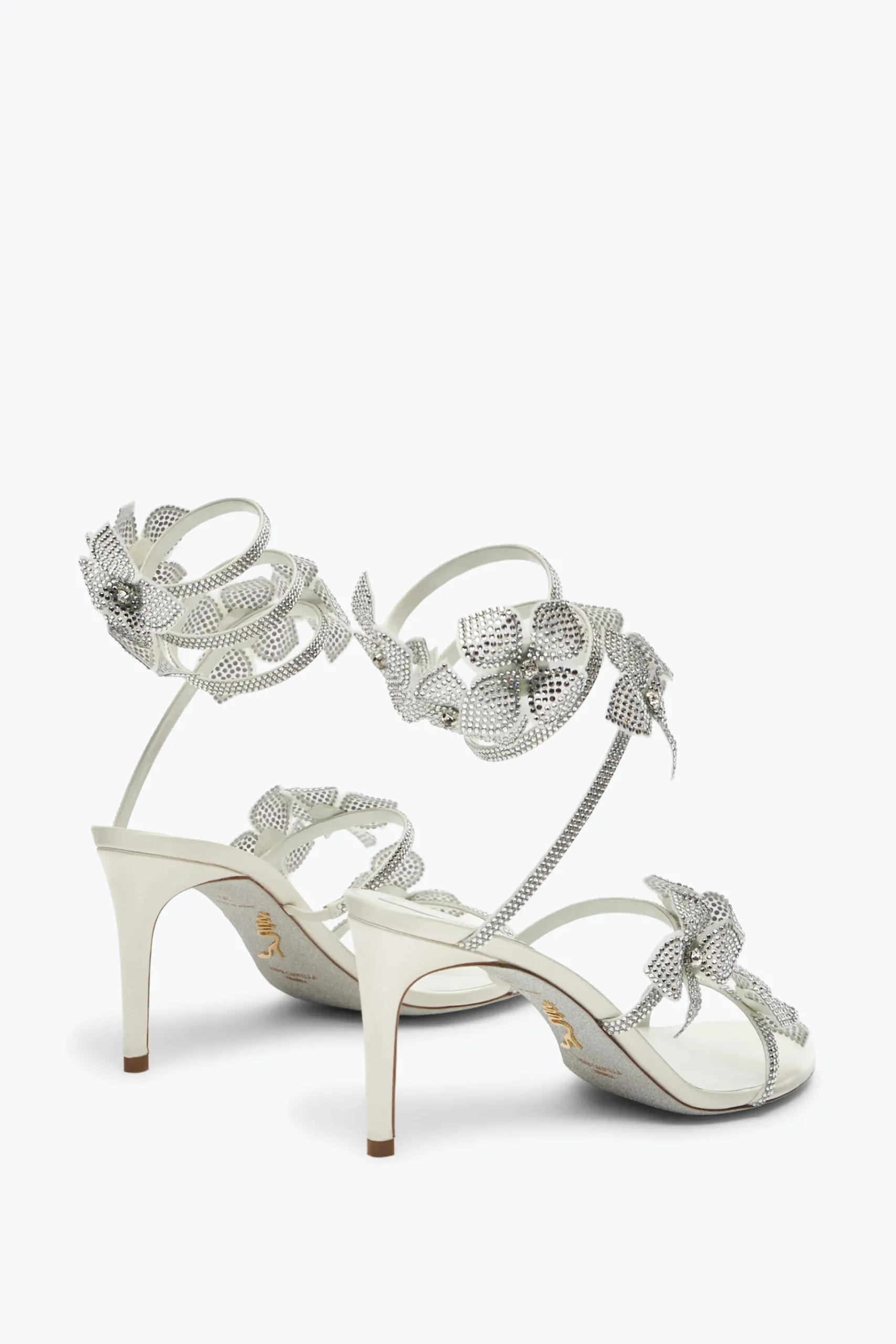 Collezione Sposa|Sandali^Rene Caovilla Sandalo Floriane 80 Bianco