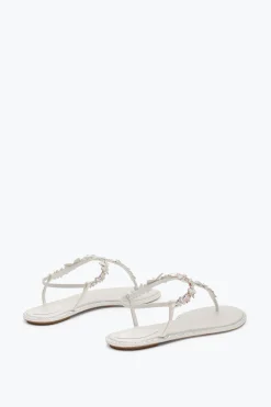 Per Le Invitate|Collezione Sposa^Rene Caovilla SANDALO INFRADITO EDEN 10 Avorio