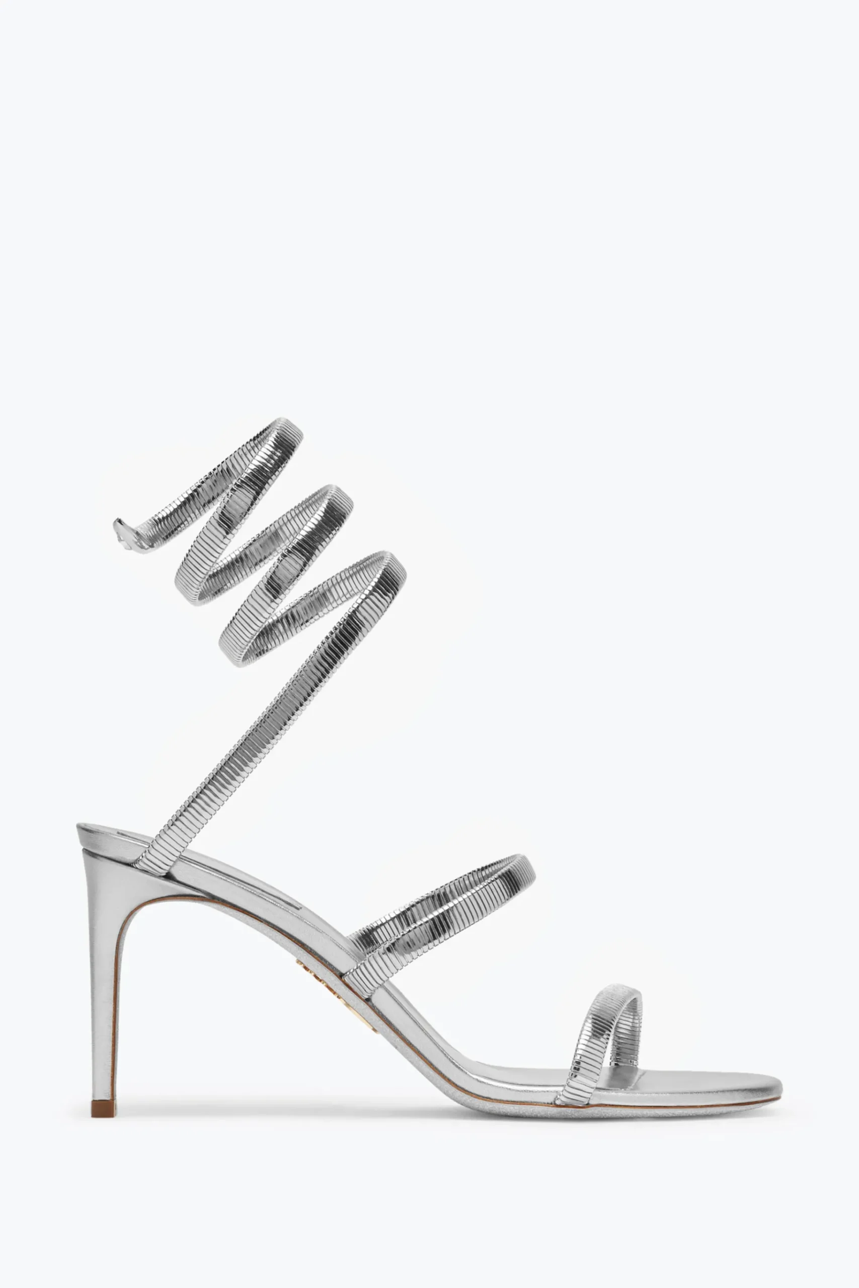 Icone|Sandali^Rene Caovilla Sandalo Juniper Metal 80 Argento